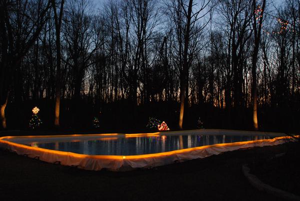 Night time skating