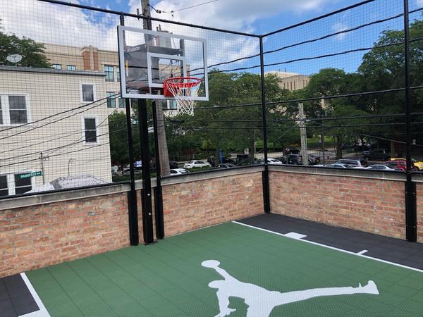 Medium Green & Graphite  rooftop