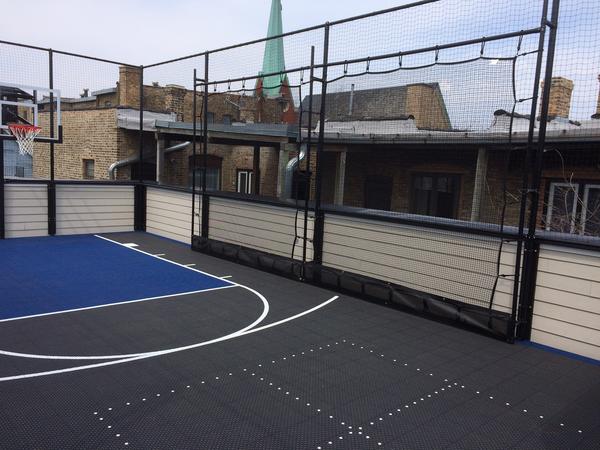 2 rebounder on rooftop