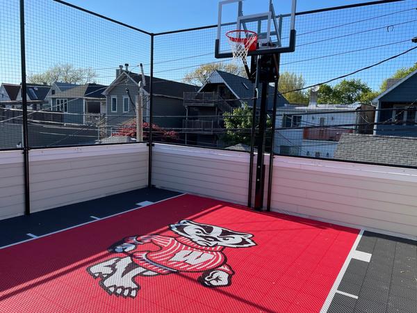 Bucky the Badger Rooftop 2