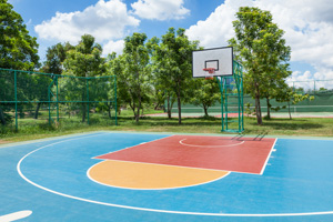 Chicago Outdoor Basketball Court