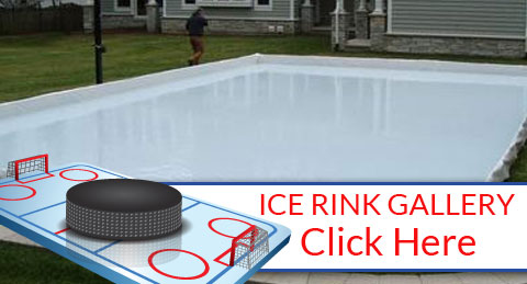 Chicago Il Backyard Ice Rink Installation Hockey Ice Skating
